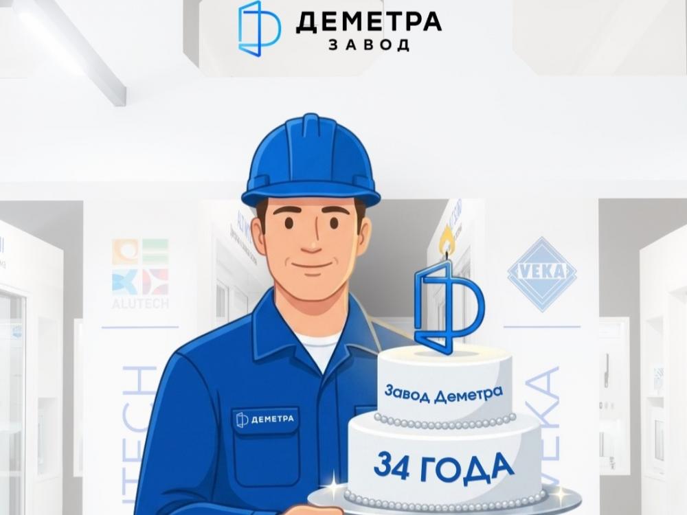 34 года наши окна помогают солнцу!